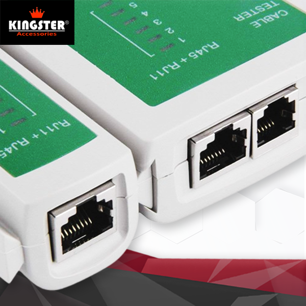 thumbnail image 2 of Mcbazel Network Cable Tester For RJ11/RJ45 – Ethernet & Phone Line 2 of 14